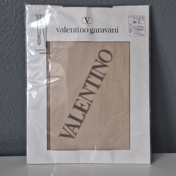 New Valentino Garavani Light Beige Pantyhose